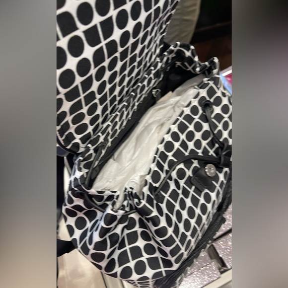Kate Spade Noel Printed Fabric Backpack - Picture 8 of 11